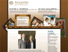 Tablet Screenshot of davidbardal.com